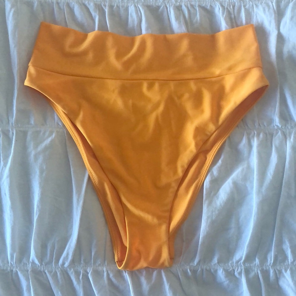 Aerie high cut cheeky bikini bottoms